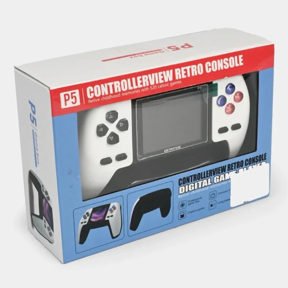 🆕- P5 Game Box Handheld Console Built in 520 Game. New in Box